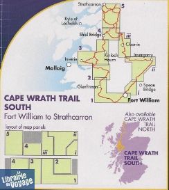 Harvey maps - Carte de randonnées - Cape Wrath Trail South