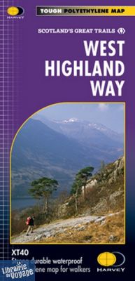 Harvey maps - Carte de randonnées - Le West highland way