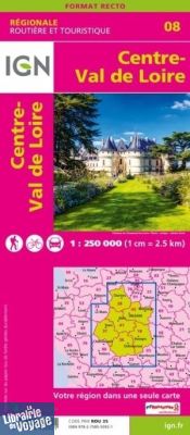 IGN - Carte régionale n°R08 - Centre - Val de Loire
