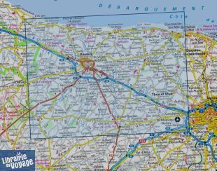 I.G.N - Carte au 1-25.000ème - Série bleue Top 25 - 1512OT - Bayeux - Arromanches-les-bains - Plages du débarquement
