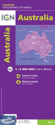 I.G.N - Carte de l'Australie