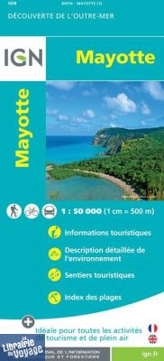 I.G.N - Carte de Mayotte