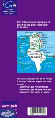I.G.N - Carte de Tunisie