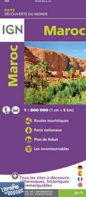 I.G.N - Carte du Maroc