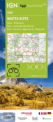 I.G.N - Carte série TOP 100 - n°D05 - Hautes-Alpes