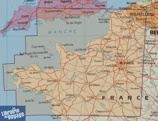IGN - Carte Aéronautique OACI 945 - France nord-ouest - Plastifiée - Edition 2022