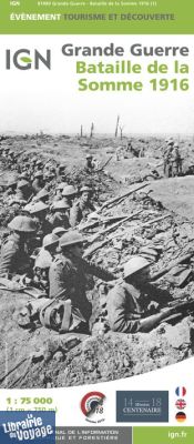 IGN - Carte de la Bataille de la Somme 1916