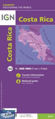 IGN - Carte du Costa Rica