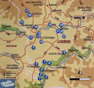 Editions Chamina - Guide de randonnées - De l'Aubrac aux gorges du Tarn