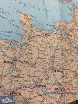 ITM - Carte - Carte du train et des grandes routes en Europe