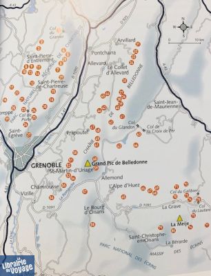Glénat - Guide de randonnées à raquettes - Chartreuse, Belledonne, Oisans