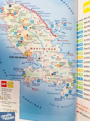 Topo-guide FFRandonnée - Réf.D972 - La Martinique à pied 