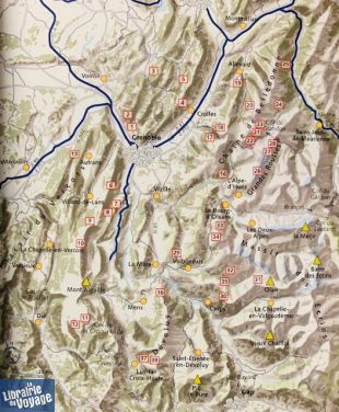 Glénat - Guide de randonnées - Randonnées sauvages autour de Grenoble (Massifs de Belledonne, Ecrins, Vercors, Chartreuse, Dévoluy)