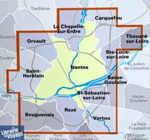 Blay Foldex - Plan de Ville - Nantes (grand format)