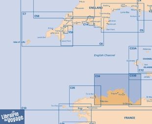 Imray Chart - Carte marine C34 - Du Cap d'Erquy à l'île de Batz