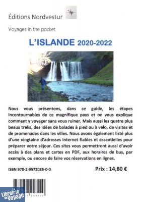 Editions Nordvestur - Guide - L'Islande (2020-2022) - Collection voyages in the pocket