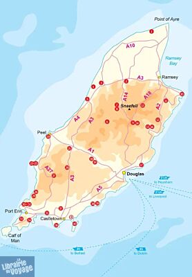 Cicerone - Guide de randonnées (en anglais) - Isle of Man (40 walks exploring the entire island)