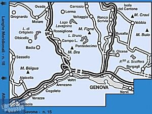 Istituto Geografico Centrale (I.G.C) - N°16 - Genova - Varazze Ovada