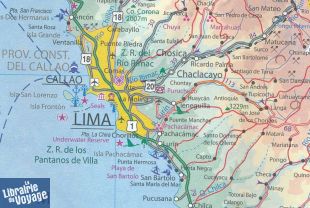 ITM - Carte - Plan de Lima et Centre du Pérou