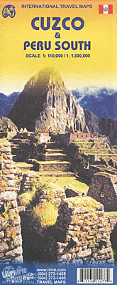 ITM - Carte de Cuzco - Pérou sud