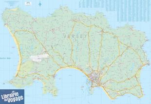 ITM - Carte de Jersey & Guernesey