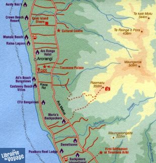 ITM - Carte des Îles Cook