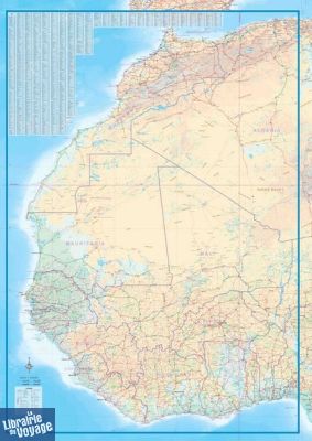 ITM - Carte du Nord-Ouest de l'Afrique