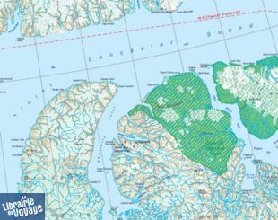 ITM - Carte du Nunavut (Canada)