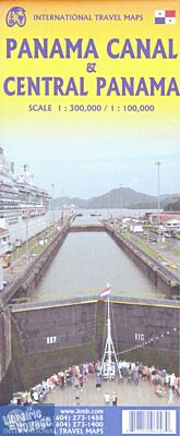 ITM - Carte du Panama central (et du canal du Panama)