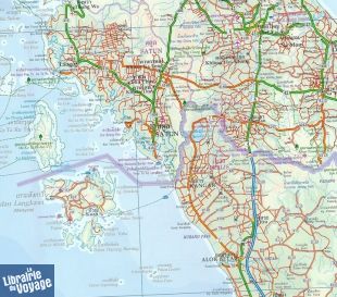 ITM - Carte du Sud de la Thaïlande et Plan de Bangkok