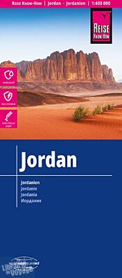 Reise Know-How Maps - Carte de Jordanie