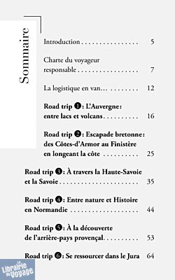 Editions Jouvence - Guide - 10 road-trips en van à travers la France et l’Europe