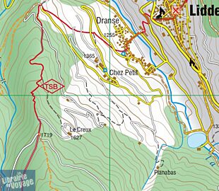 L'Escursionista - Carte de randonnées - le Tour du Saint-Bernard