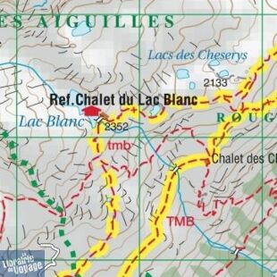 L'Escursionista - Carte de randonnées - N°1 - Tour du Mont Blanc