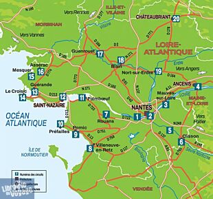 Chamina - Guide de randonnées à vélo - Boucles à vélo Loire-Atlantique