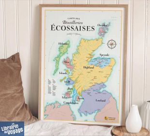 La Carte des Vins s'il vous plait - Carte des distilleries écossaises