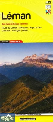 Didier Richard - Carte n°1 - Léman (des rives du Léman aux sommets) - Genevois - Pays de Gex - Chablais - Faucigny - Giffre