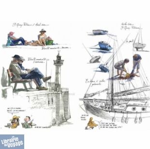 Les éditions de Dahouët - Carnet de Voyage - La Bretagne par les contours - Tome 3 - De Binic à Pleubian