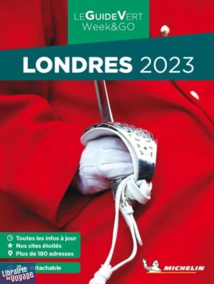 Michelin - Guide Vert Week-end - Londres (édition 2023)