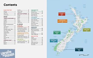 Lonely Planet - Guide en anglais - Best road trips - New Zeland (Nouvelle-Zélande)