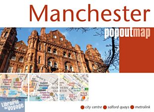 PopOut maps - Plan de ville - Manchester PopOut Map