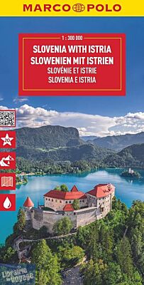 Editions Marco Polo - Carte routière de Slovénie et Istrie