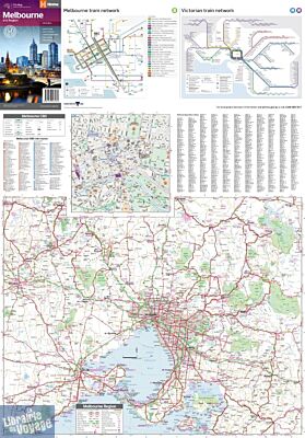 Hema maps - Carte routière - Melbourne et ses environs