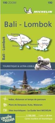 Michelin - Carte Zoom - Bali-lombok 