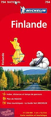 Michelin - Carte N°754 - Finlande