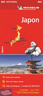 Michelin - Carte N°802 - Japon