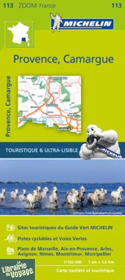 Michelin - Carte Zoom France n°113 - Provence Camargue