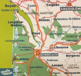 Michelin - Carte Zoom France n°126 - Bordeaux et ses alentours 