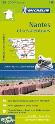 Michelin - Carte Zoom France n°128 - Nantes et ses alentours