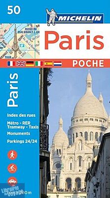 Michelin - Plan Ref.50 - Paris Poche 